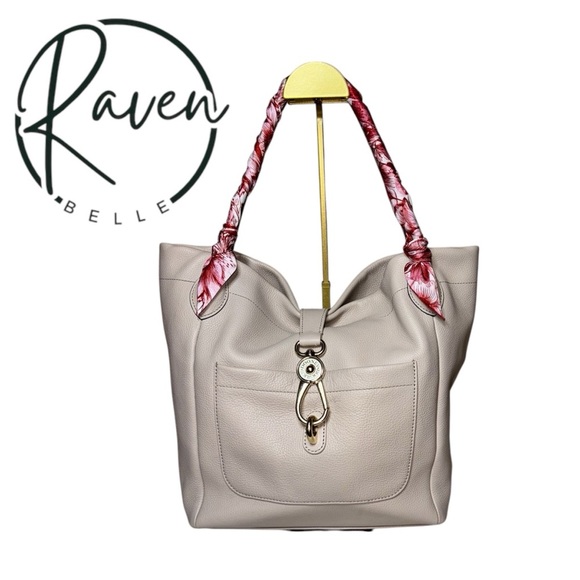 DOONEY & BOURKE BELVEDERE LOGO LOCK TOTE